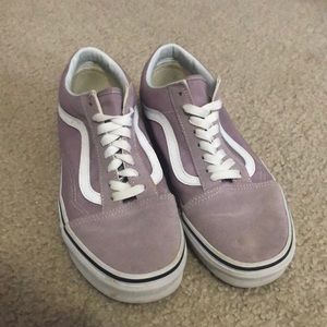 Lilac/Purple Old Skool Vans